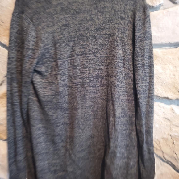 Green and black open front cardigan size M - Picture 2 of 4